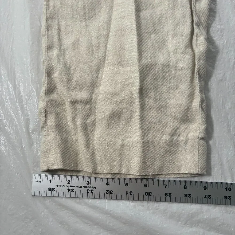 VTG Polo Ralph Lauren 100% Linen Men’s Baggy Pants 40x30